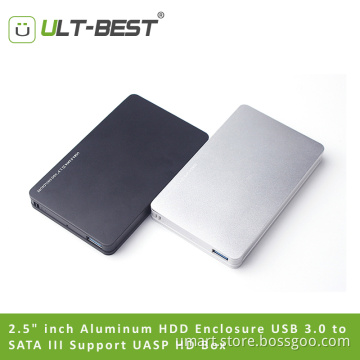 2.5" inch Aluminum HDD Enclosure USB 3.0 to SATA III Support UASP HD Box HDD Hard Disk Drive External SSD External Case